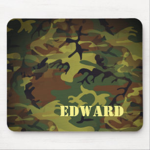 Green Cammo Mousepad