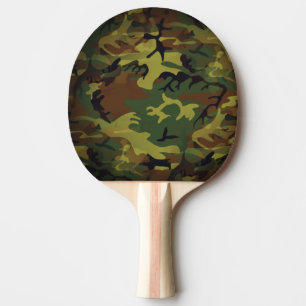 Green Cammo Tischtennis Schläger