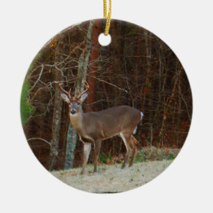 Green Camo,Camouflage Deer personalized Keramik Ornament