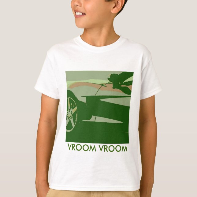 Green Camouflage Corvette T-Shirt (Vorderseite)