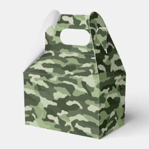 Green Camouflage Geschenkschachtel