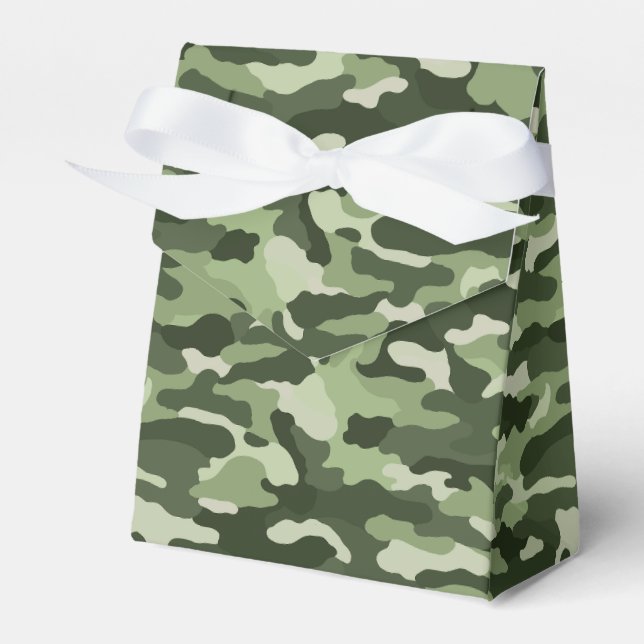 Green Camouflage Geschenkschachtel (Vorderseite)