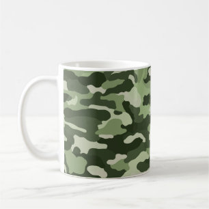 Green Camouflage Kaffeetasse