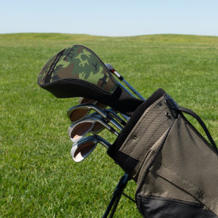 Green Camouflage Muster, Ihr Name, Personalisieren Golf Headcover