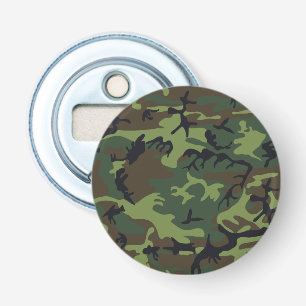 Green Camouflage Pattern, militärisches Muster, Ar Flaschenöffner