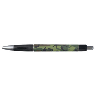 Green Camouflage Pattern, militärisches Muster, Ar Kugelschreiber