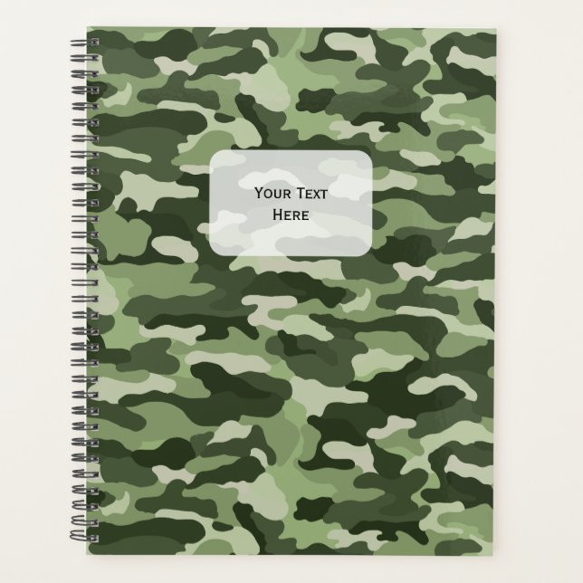 Green Camouflage Planer (Vorderseite)