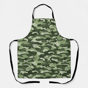Green Camouflage Schürze