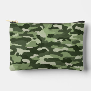 Green Camouflage Small Zubehörtasche