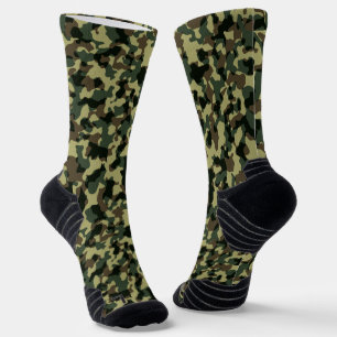 Green Camouflage Socken