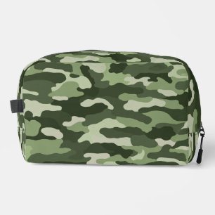 Green Camouflage Waschbeutel