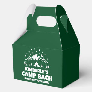 Green Camp Bach Party Geschenkschachtel