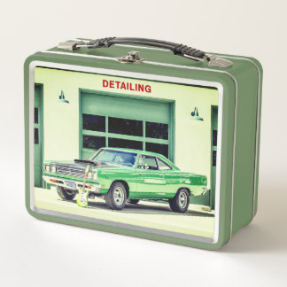 Green Car Lunchbox