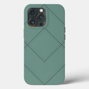 Green Case mit geometrischem Design