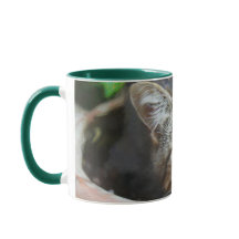 Green Cat Eyes Tasse