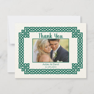 Green Celtic Knot Claddagh Irish Wedding Vielen Da