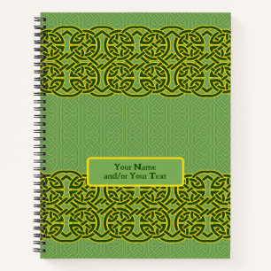 Green Celtic Notizbuch