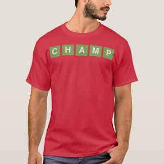 Green Champ Game  T-Shirt