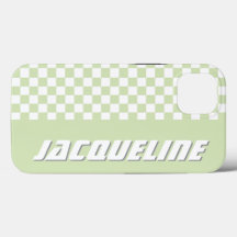 Green Checkered Pattern