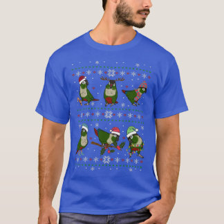 Green Cheeked Conure Ugly Christmas 1 T-Shirt