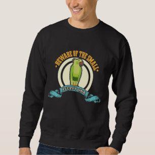 Green Cheekes Conure - Gewitter-Vogelbeobachter Sweatshirt