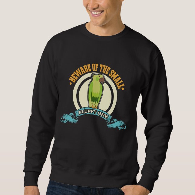 Green Cheekes Conure - Gewitter-Vogelbeobachter Sweatshirt (Vorderseite)