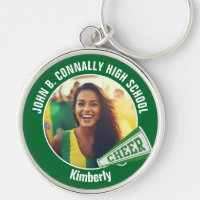 Green Cheerleader Foto High School Spirit