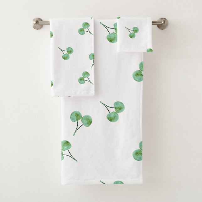 Green Cherry Badhandtuch Set (Insitu)