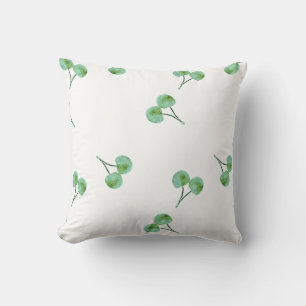 Green Cherry Muster Kissen