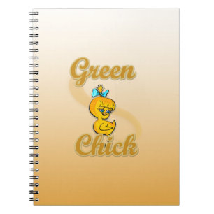 Green Chick Notizblock