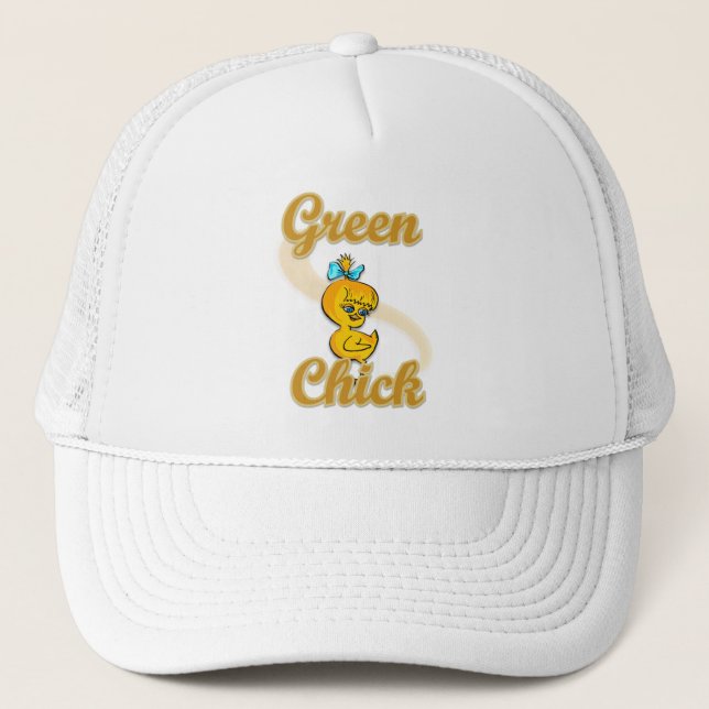 Green Chick Truckerkappe (Vorderseite)