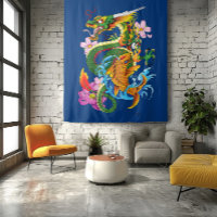 Green Chinese Dragon Koi
