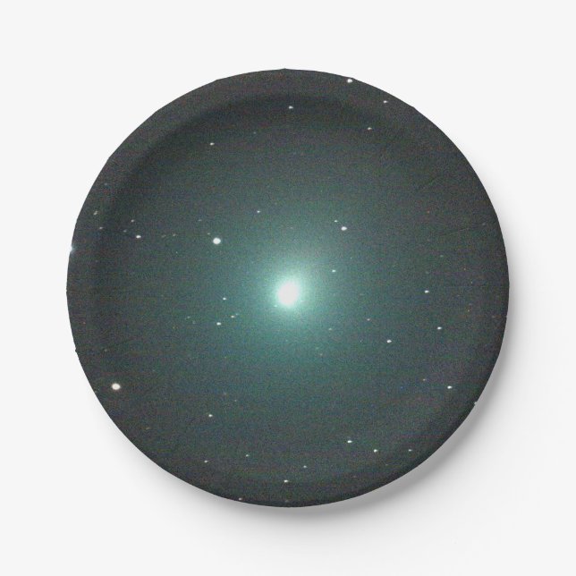 Green Christmas Comet 46P/Wirtanen Pappteller (Vorderseite)