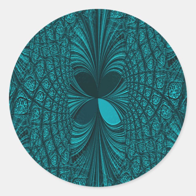 Green Christmas Sticker (Vorderseite)