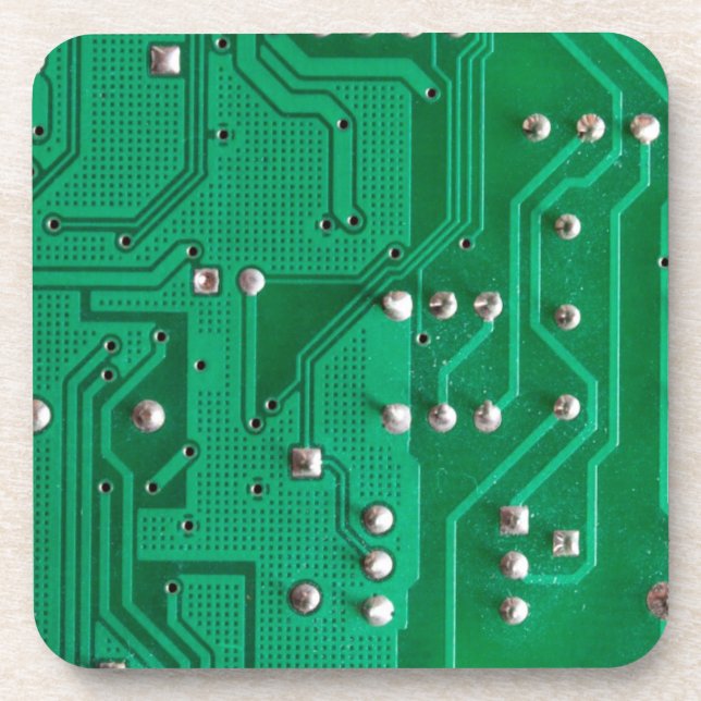 Green Circuit Board Untersetzer (Vorderseite)