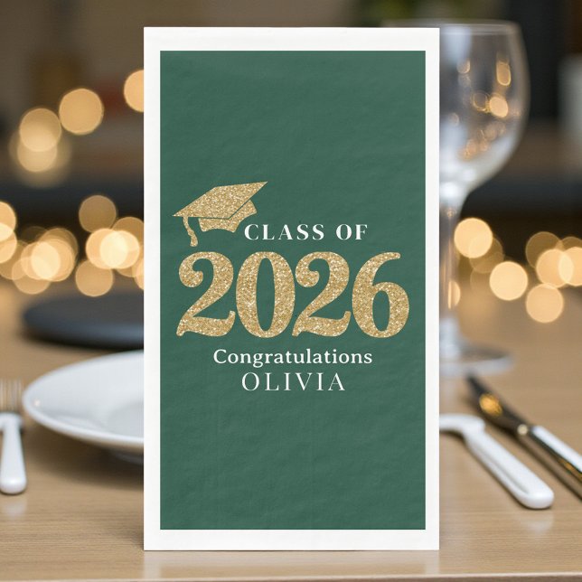 Green Class Of 2026 Serviette (Von Creator hochgeladen)