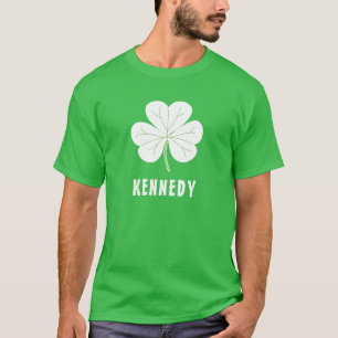 Green Clover Kleeblatt Irland Irischer Individuell T-Shirt