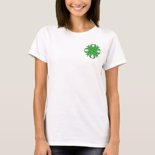 Green Clover Ribbon von Kenneth Yoncich T-Shirt