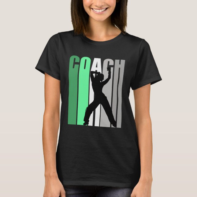 Green Coach Of Dance Instructor Dance Pretty Teach T-Shirt (Vorderseite)
