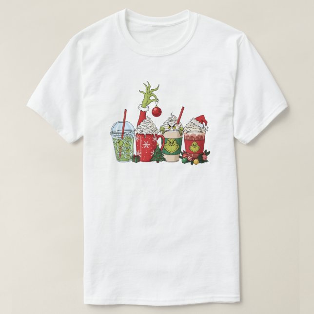 Green Coffee Drink T-Shirt (Design vorne)