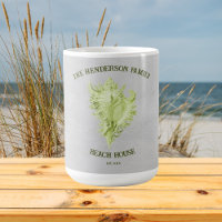Green Conch Muschel Kaffee Tasse