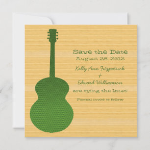 Green Country Gitarre Save the Date einladen