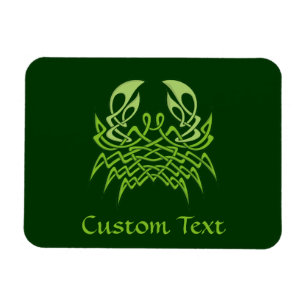 Green Crab Celtic Knot Magnet