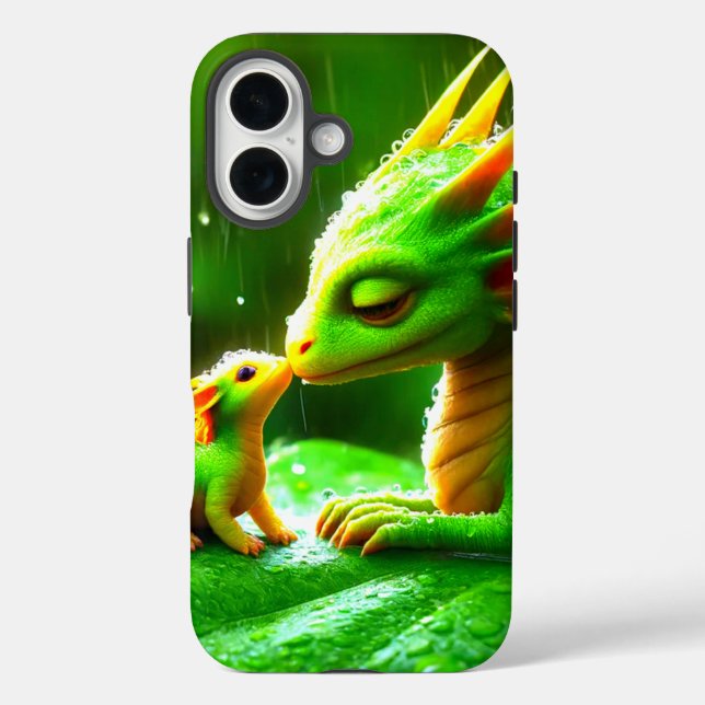 Green Crews Phone Case (Rückseite)