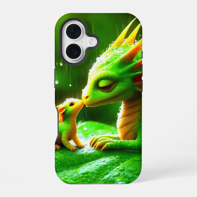 Green Crews Phone Case iPhone 16 Hülle (Rückseite)