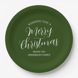 Green Custom Mercury Christmas Paper Teller