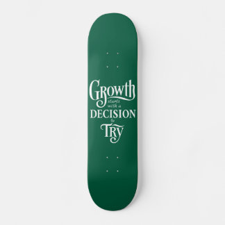Green Custom Skateboard - Wachstum beginnt