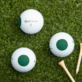 Green Custom Taylor Made TP5 Golf Balls Golfball