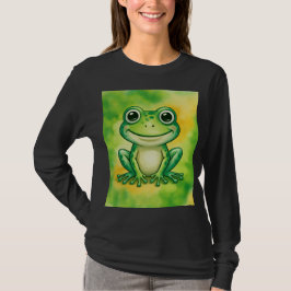 Green cute frog T-Shirt