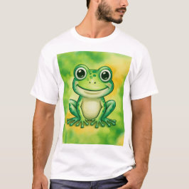 Green cute frog T-Shirt